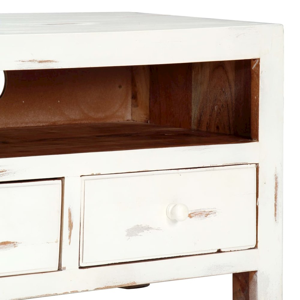 TV Cabinet White. Picture 5