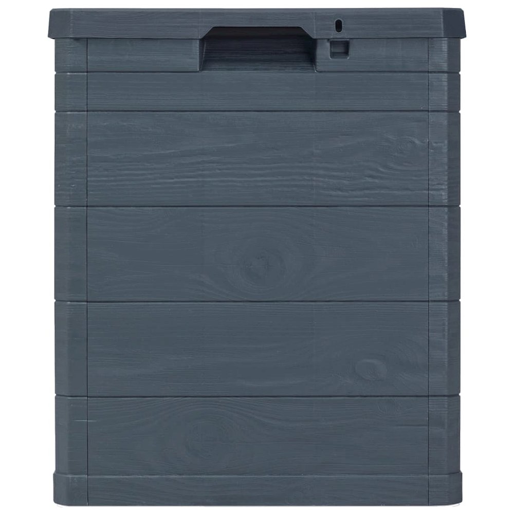 Storage Box Anthracite Plastic (with wood effect) Compact. Picture 3