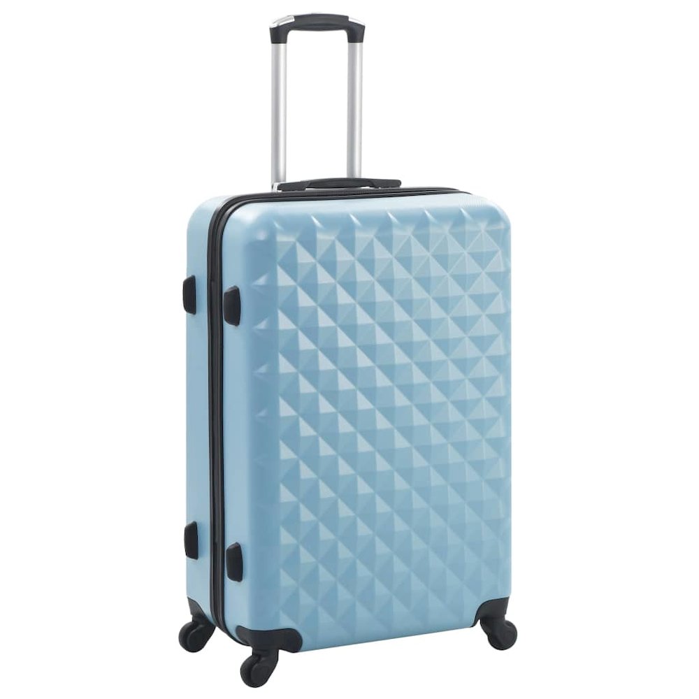 Hardcase Trolley Set 3 pcs Blue ABS. Picture 2