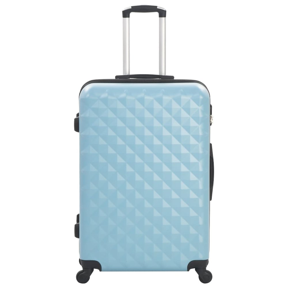 Hardcase Trolley Set 3 pcs Blue ABS. Picture 3