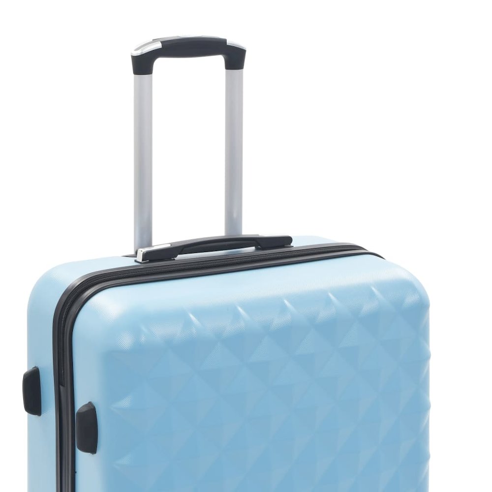 Hardcase Trolley Set 3 pcs Blue ABS. Picture 7