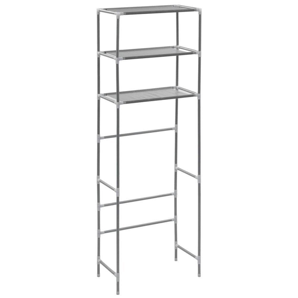 Storage Rack Over Toilet Silver. Picture 2