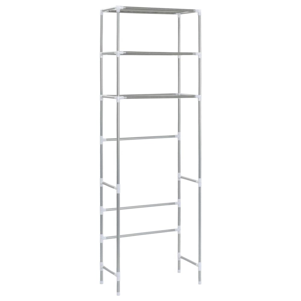 Storage Rack Over Toilet Silver. Picture 4
