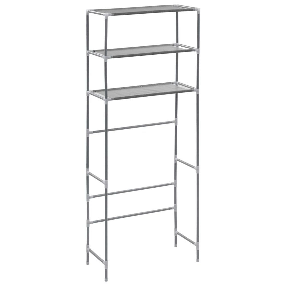 Storage Rack Over Laundry Silver. Picture 2