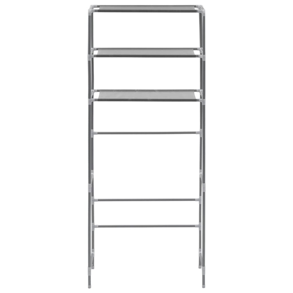 Storage Rack Over Laundry Silver. Picture 3