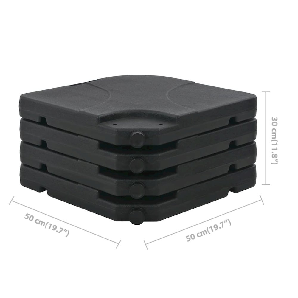 Garden Parasol Taupe, Black Aluminum, Steel, Plastic Large. Picture 11