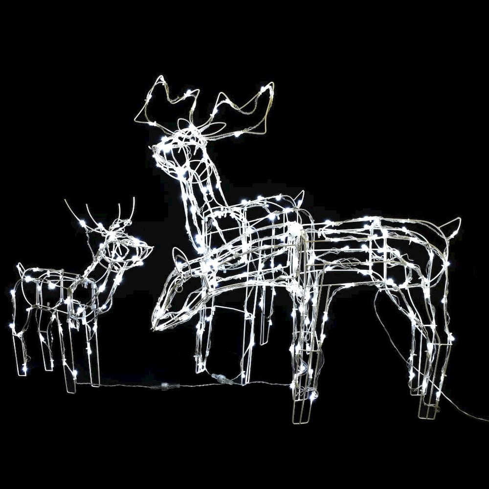 Christmas Light Display Warm White PVC Large Decorative Inlays. Picture 3