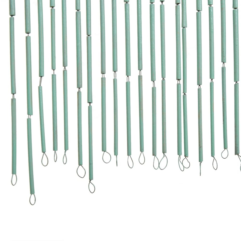 vidaXL Insect Door Curtain Bamboo 35.4"x78.7", 45737. Picture 5