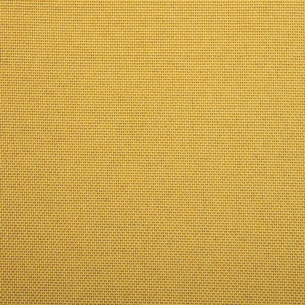 Swivel Office Chair Yellow Fabric. Picture 7