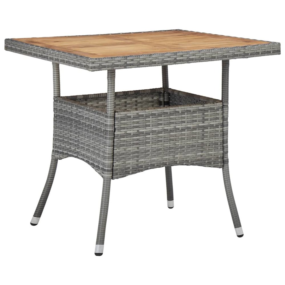 Dining Table Grey and brown. Picture 1
