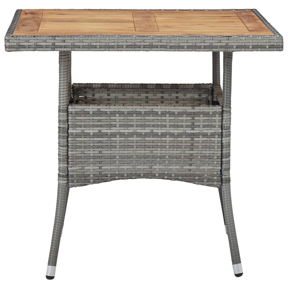 Dining Table Grey and brown. Picture 2