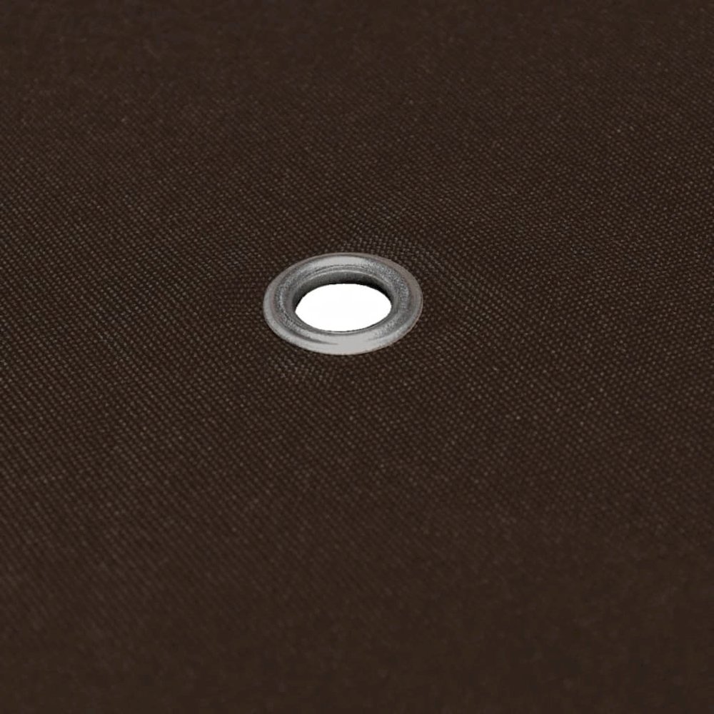 vidaXL Gazebo Top Cover 9.1 oz/ydÂ² 9.8'x9.8' Brown, 46621. Picture 5
