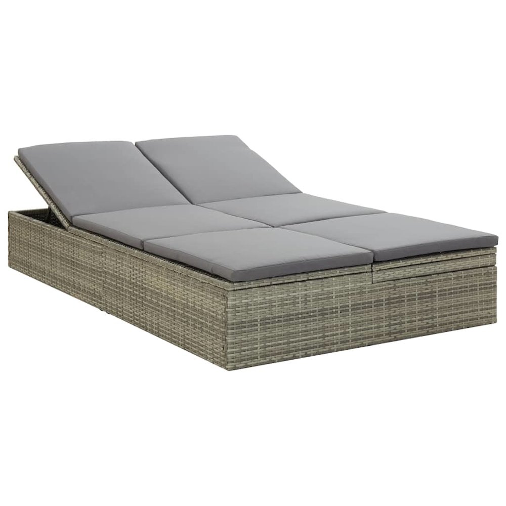 Sun Bed Grey and Dark Grey. Picture 2