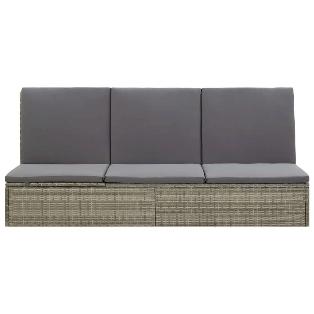 Sun Bed Grey and Dark Grey. Picture 10