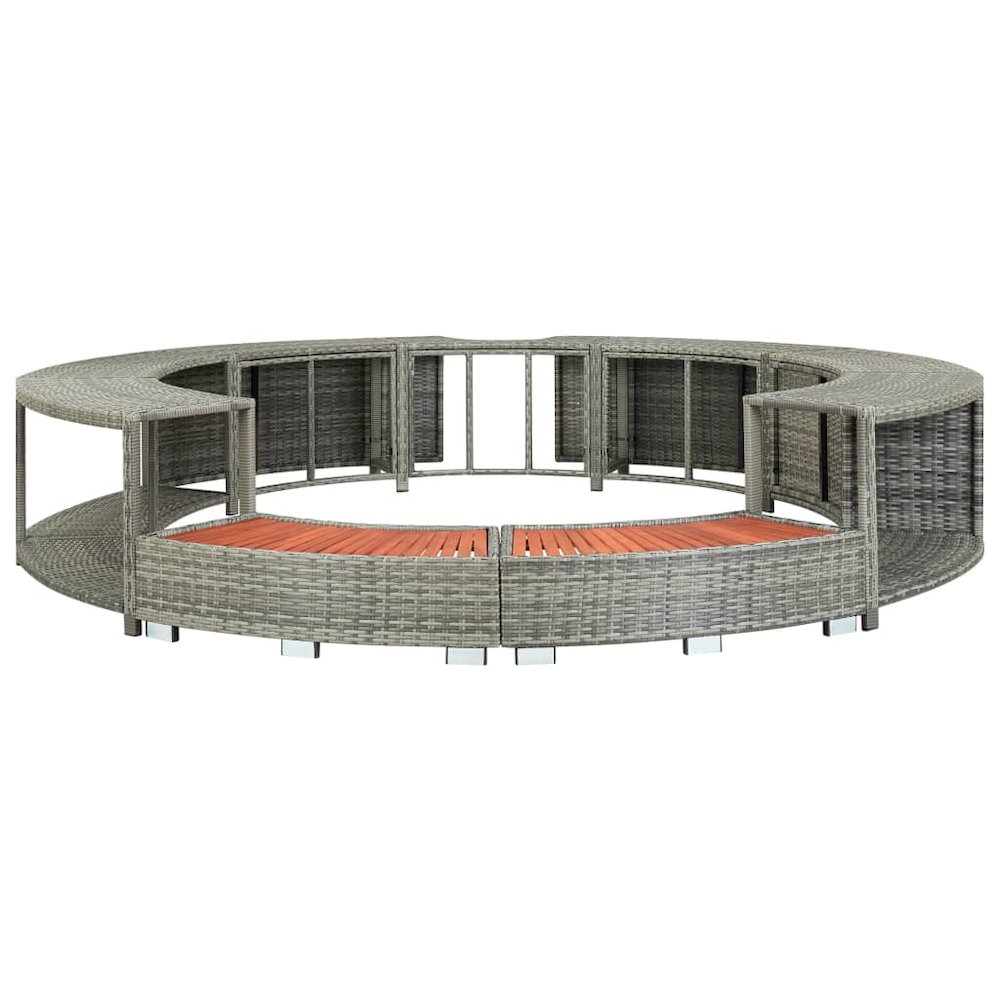Hot Tub Surround Grey. Picture 3