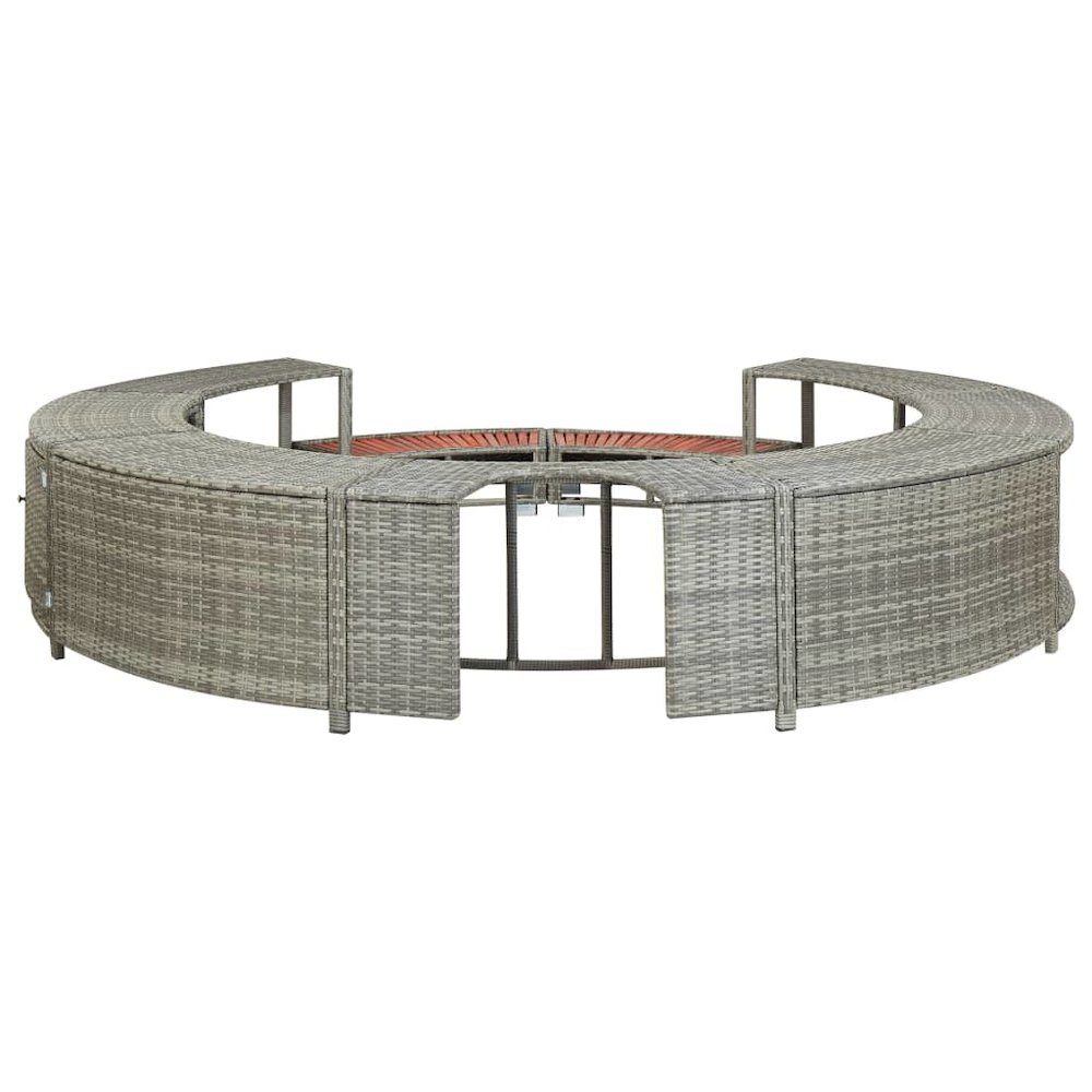 Hot Tub Surround Grey. Picture 6