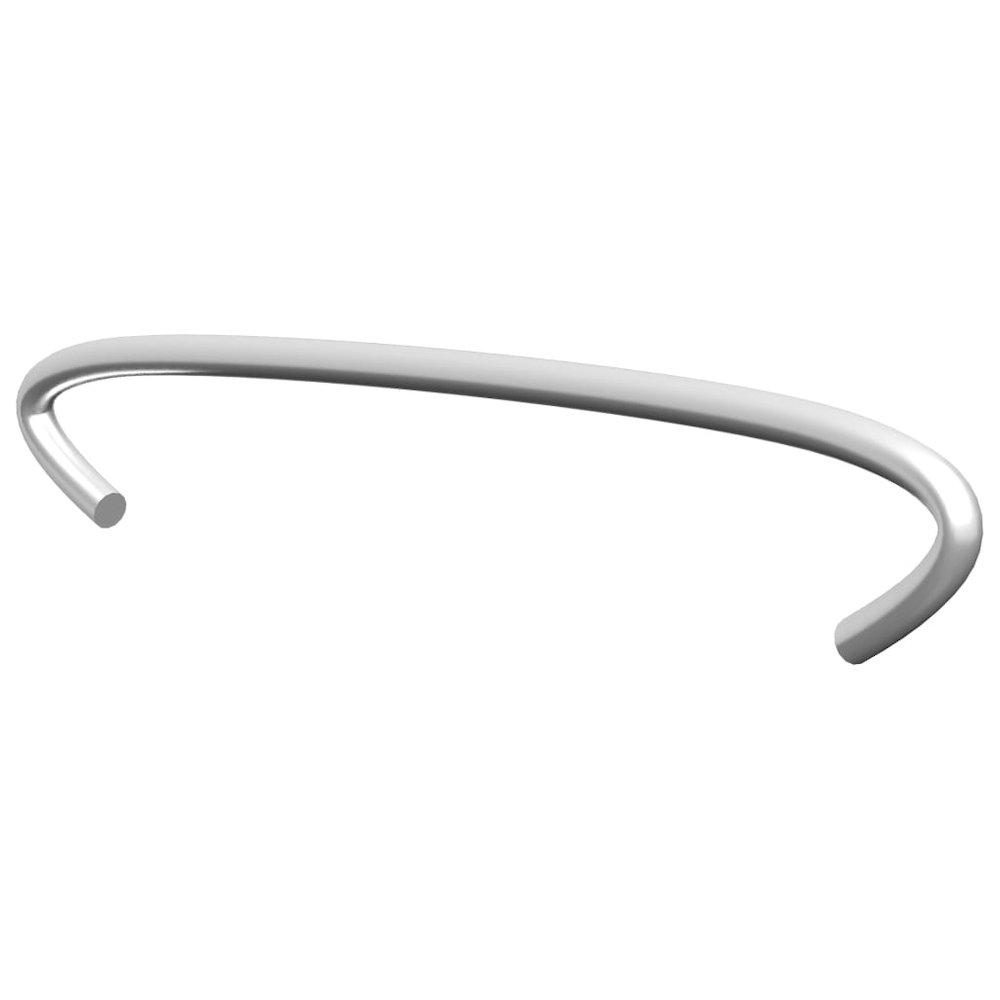 vidaXL Gabion Hooks 100 pcs Galvanized Steel 3.9", 145616. Picture 2