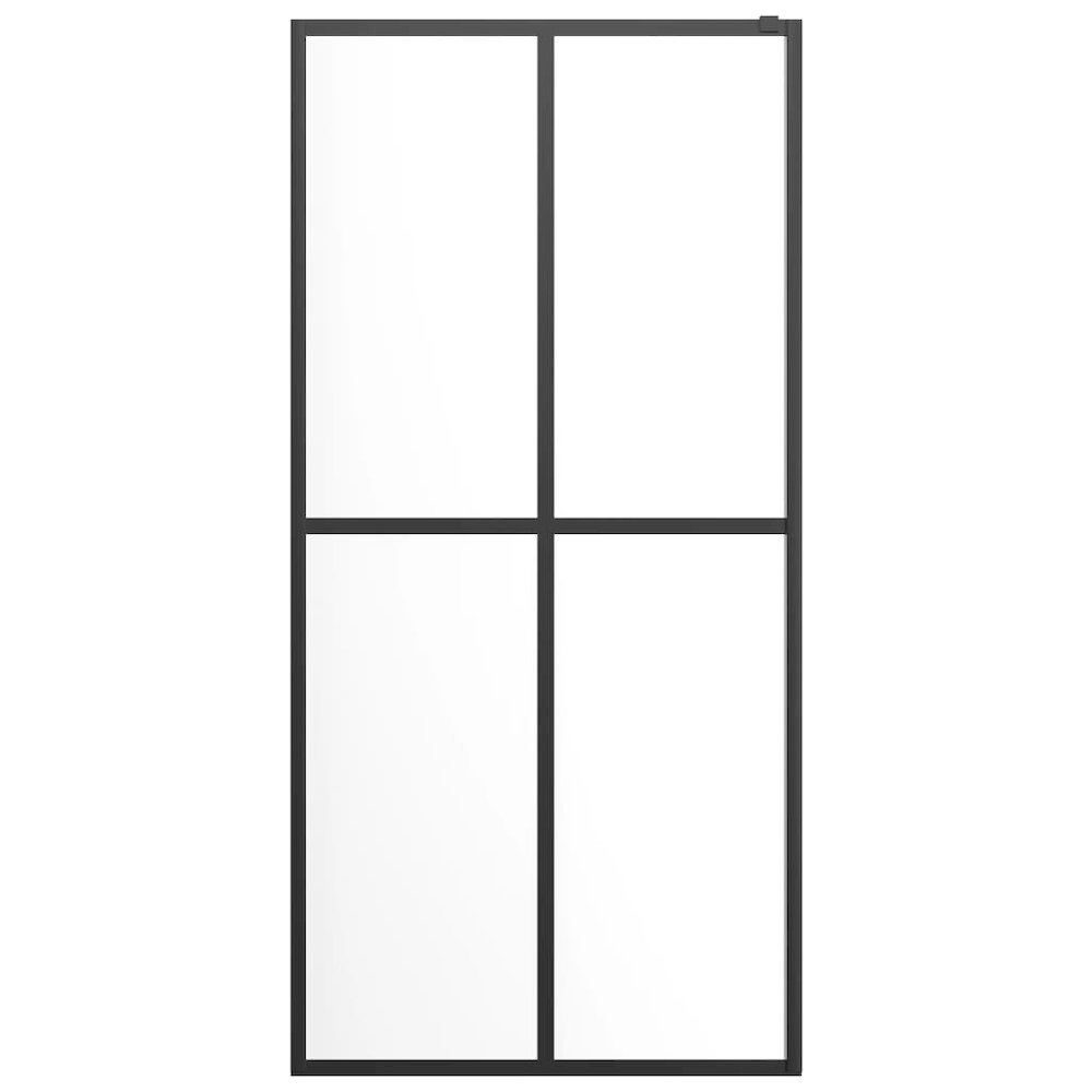 Walk-in Shower Screen Clear Tempered Glass 31.5"x76.8". Picture 4