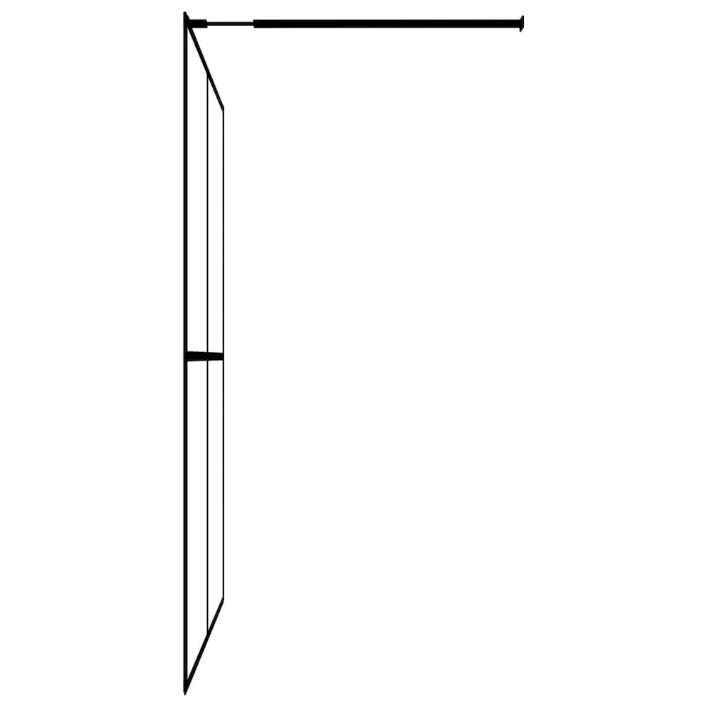 Walk-in Shower Screen Frosted Tempered Glass 35.4"x76.8". Picture 4