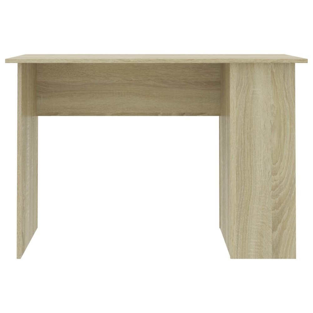 Desk Sonoma oak Engineered wood Medium Computer Desk. Picture 4