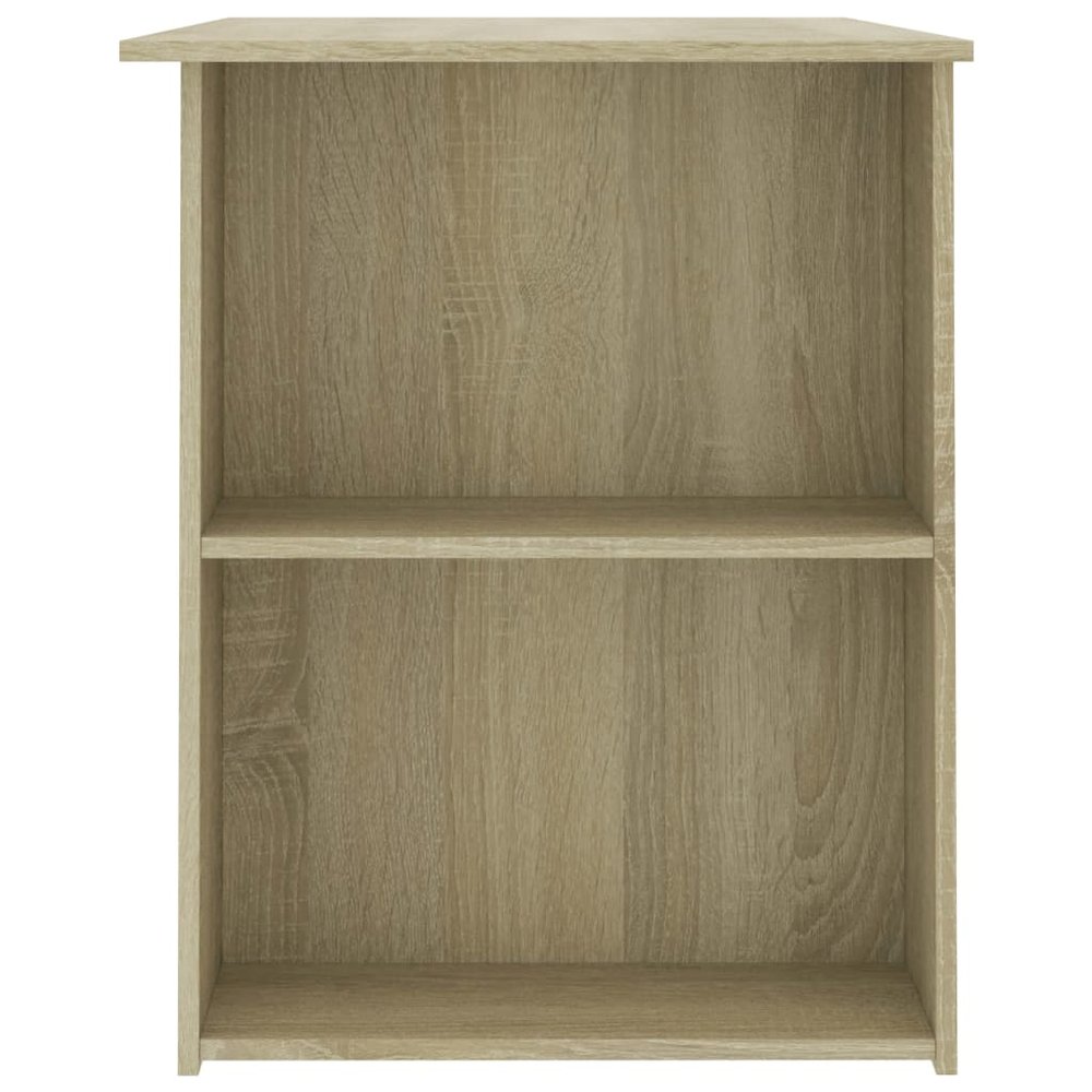 Desk Sonoma oak Engineered wood Medium Computer Desk. Picture 5