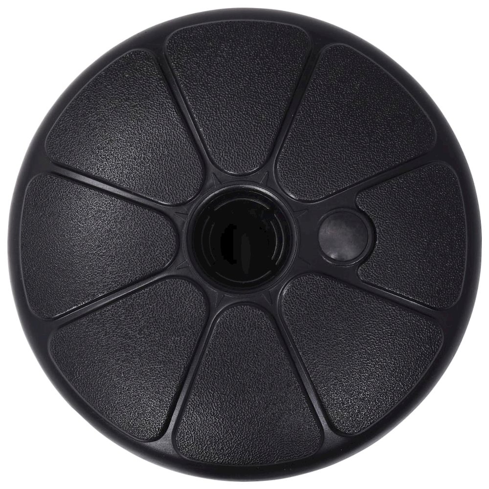 Umbrella Base Black HDPE Plastic Standard Umbrella Base Round. Picture 5