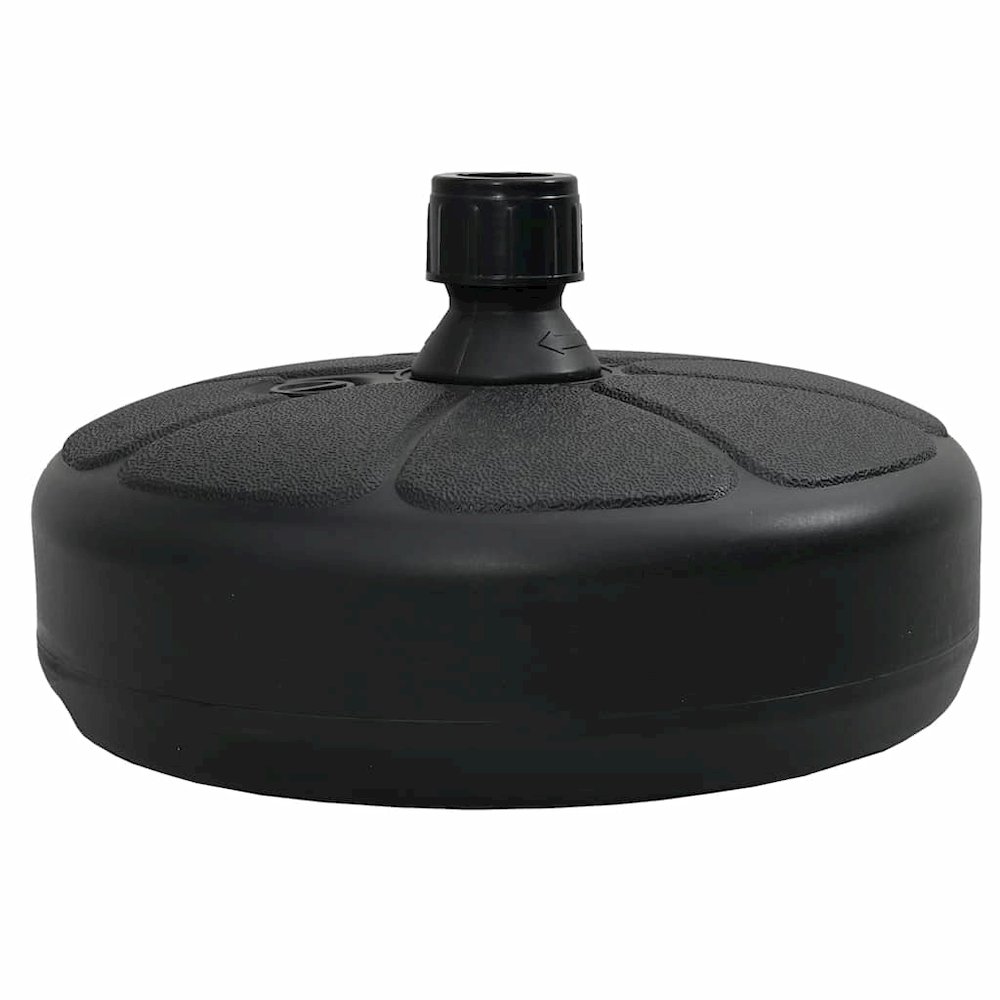 Umbrella Base Black HDPE Plastic Standard Umbrella Base Round. Picture 7