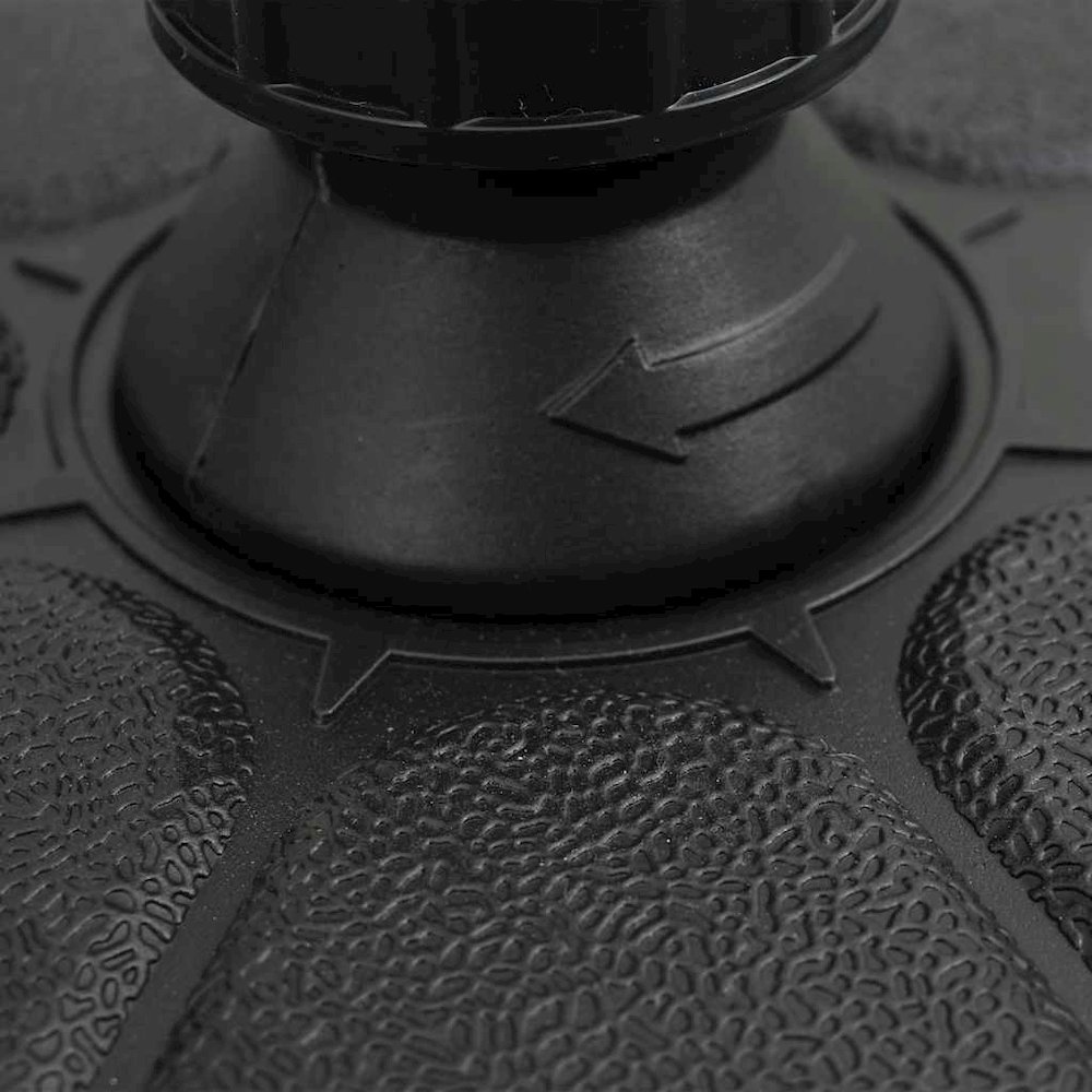 Umbrella Base Black HDPE Plastic Standard Umbrella Base Round. Picture 12