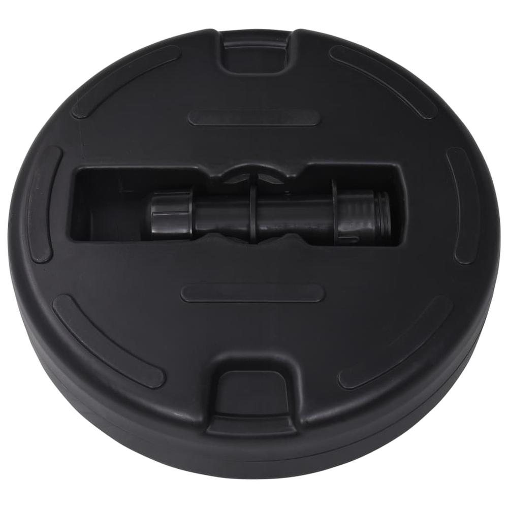 Umbrella Base Black HDPE Plastic Medium Durable Umbrella Base. Picture 4