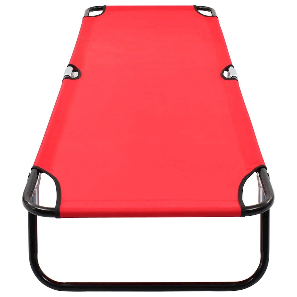 Sun Lounger Red. Picture 5