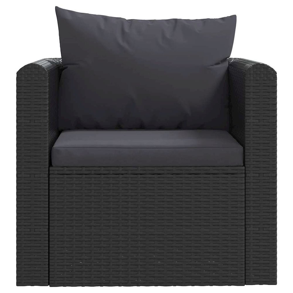 Garden Sofa Black. Picture 7