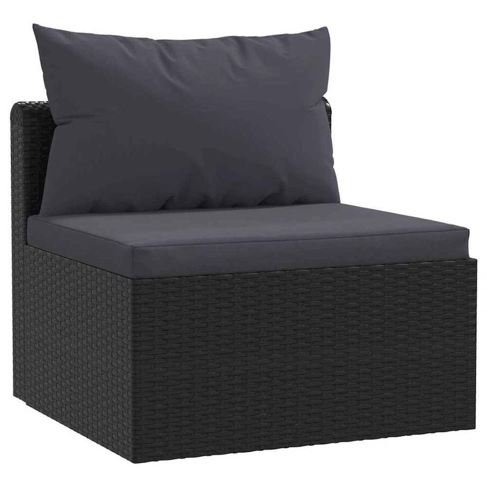 Garden Sofa Black. Picture 7