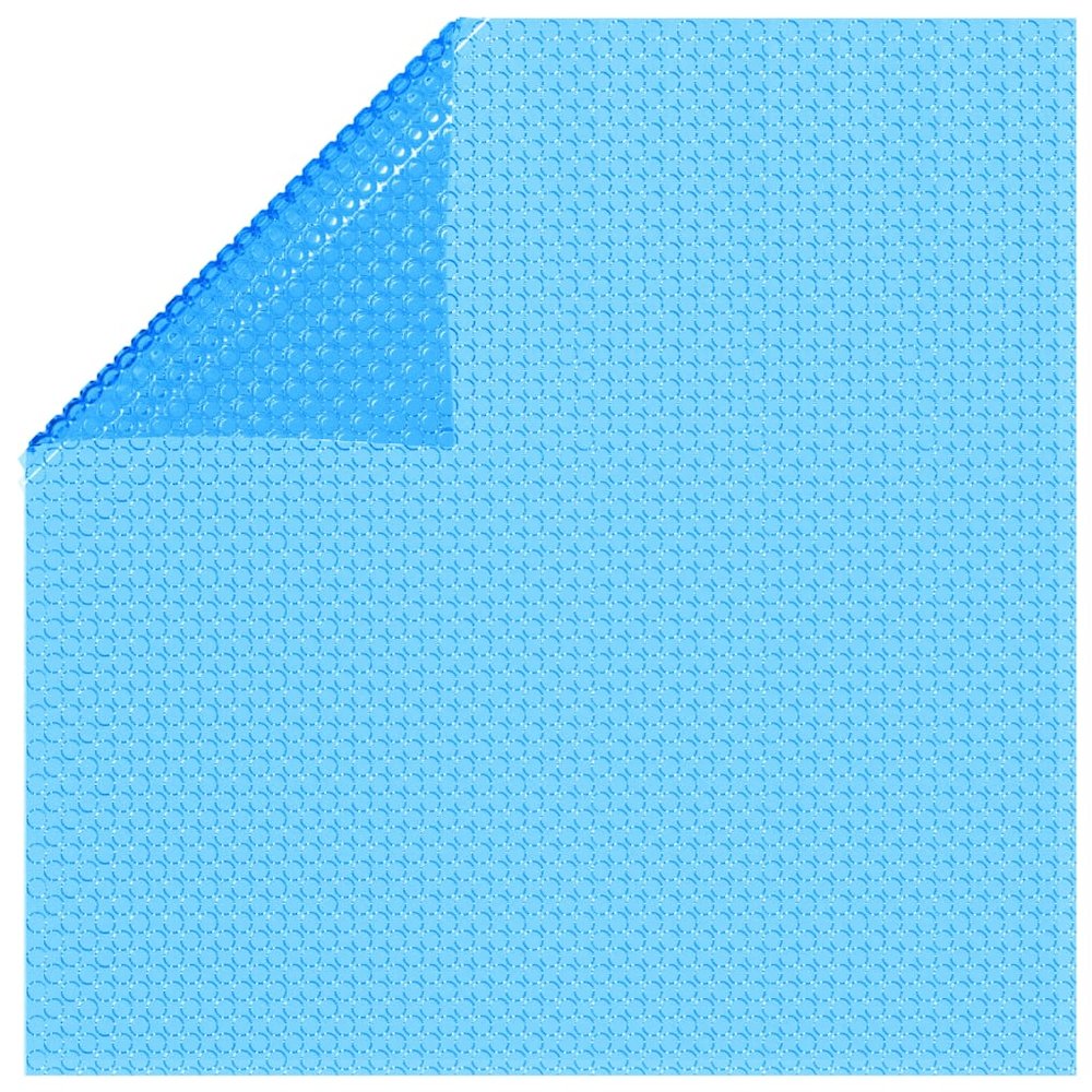 Pool Cover Blue Polyethylene Large Foldable. Picture 3