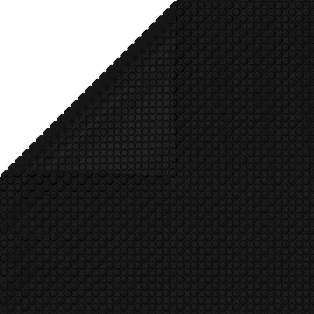 Pool Cover Black Polyethylene Large Adjustable Armrests. Picture 3