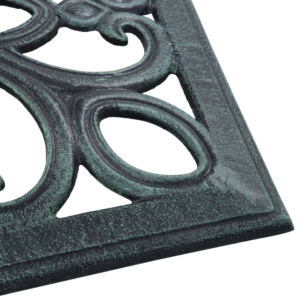 Umbrella Base Green Cast iron 26.5 lbs Durable Umbrella Base. Picture 9