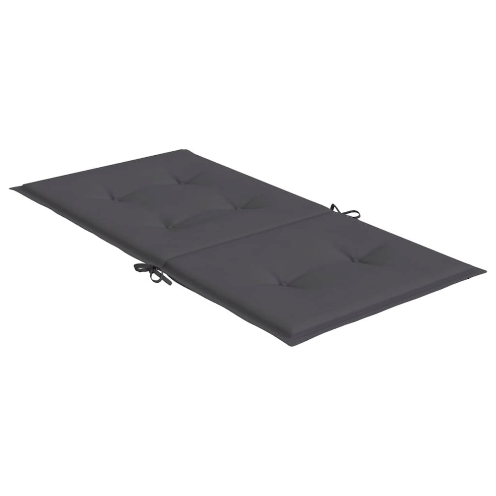 Lowback Chair Cushion Set of 4 Anthracite. Picture 6