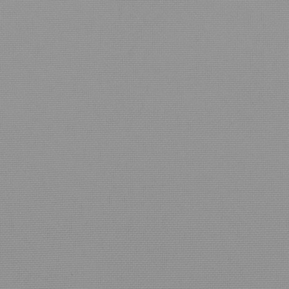 Lowback Chair Cushion Set of 4 Grey Oxford fabric, Foam fiber. Picture 9