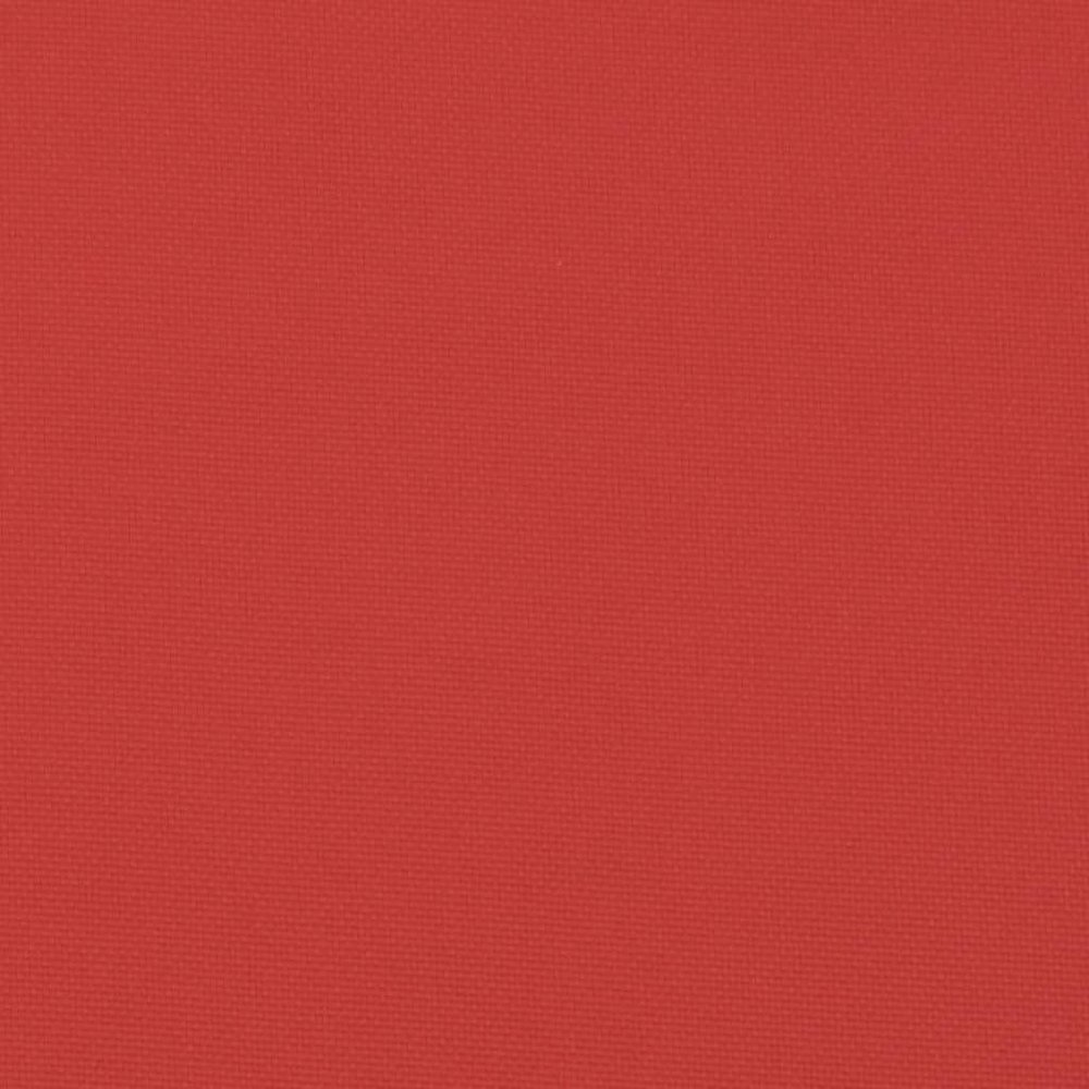 Chair Cushion Set of 2 Red Oxford fabric, Foam fiber Medium. Picture 8