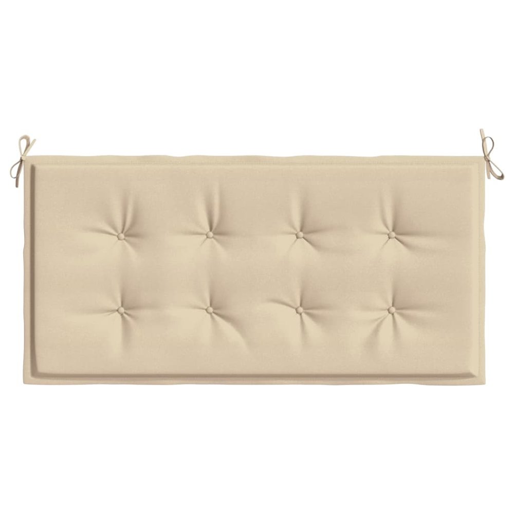 Garden Bench Cushion Beige Oxford fabric, Foam fiber 39.4 x 19.7 in. Picture 4