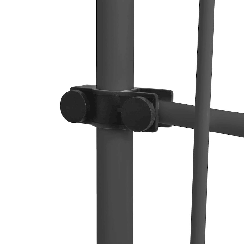 Retractable Awning Blue and white Polyester with PU coating, Steel. Picture 6