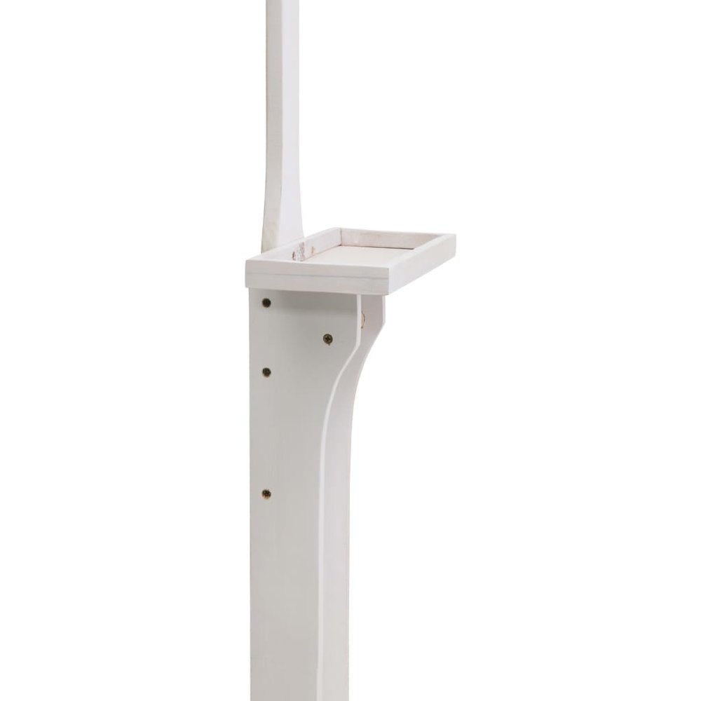 Garden Shower White Solid fir wood with oil finish, stainless steel. Picture 6