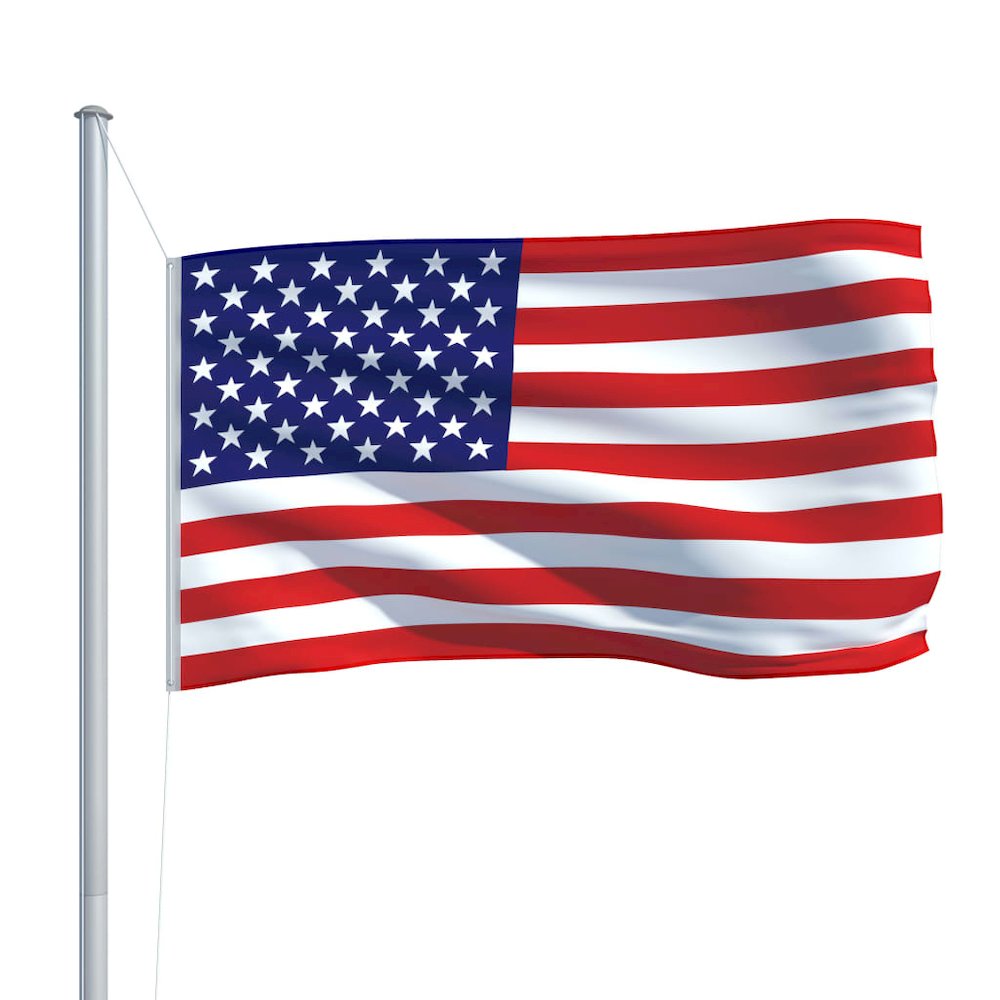 US Flag Multicolor 68D 100% polyester Large Durable US Flag. Picture 4