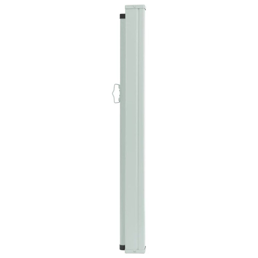 Side Awning Grey Polyester with PU coating, powder-coated iron. Picture 3