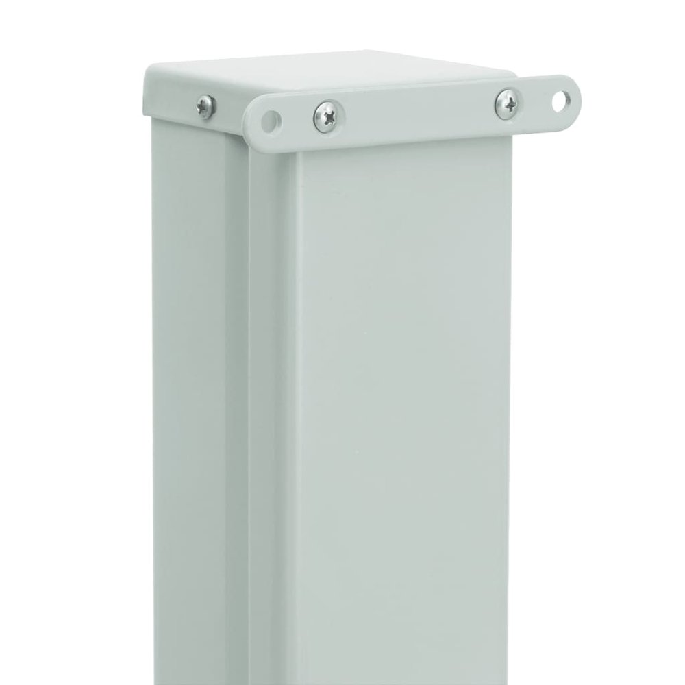 Side Awning Black fabric + gray steel. Picture 6