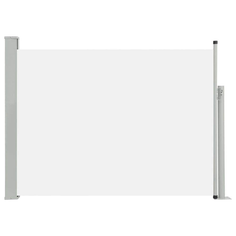 Side Awning Cream Polyester with PU coating, Powder-Coated Steel. Picture 2