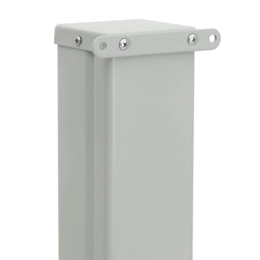 Side Awning Cream Polyester with PU coating, Powder-Coated Steel. Picture 6