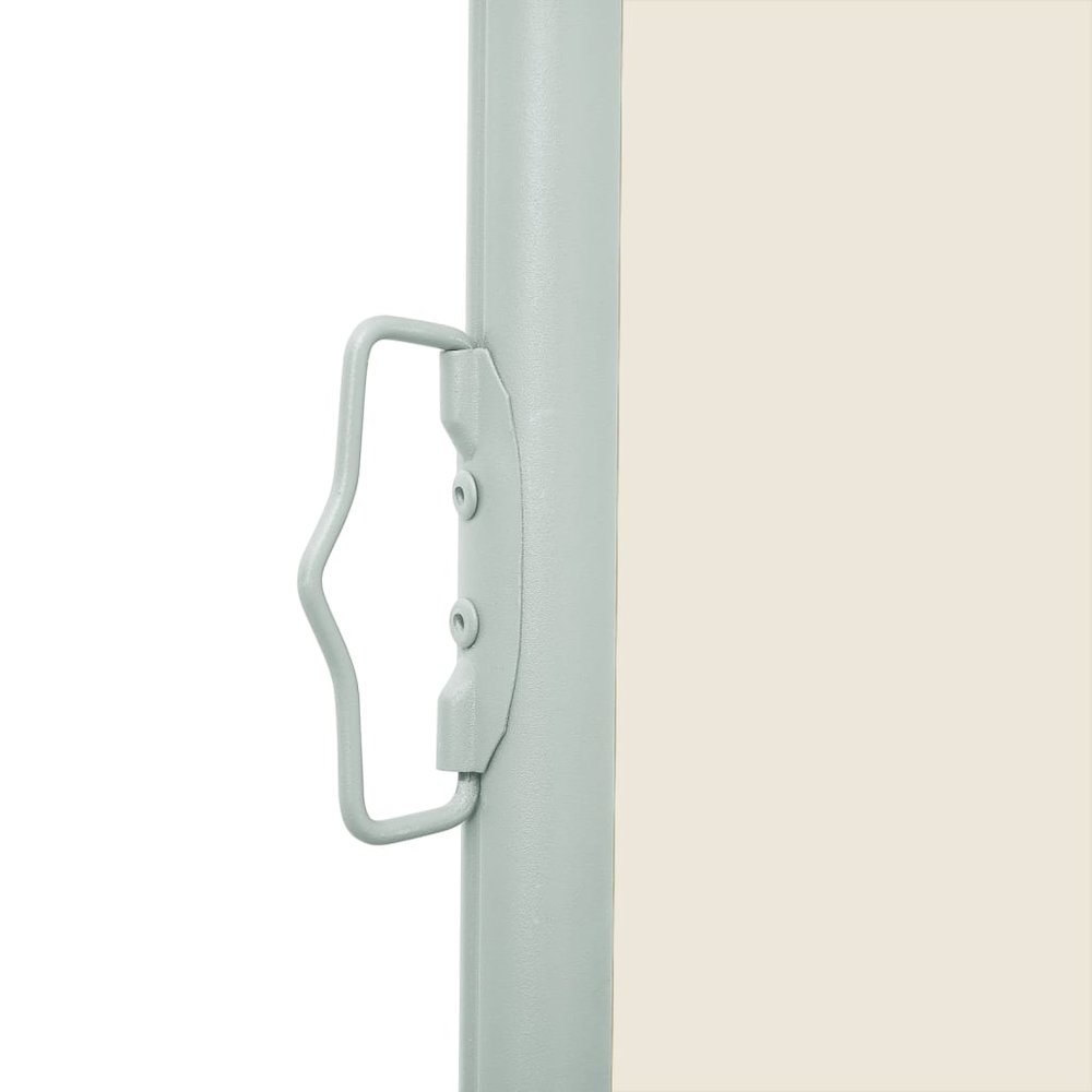 Side Awning Cream 100% Polyester fabric and Powder-coated steel. Picture 3
