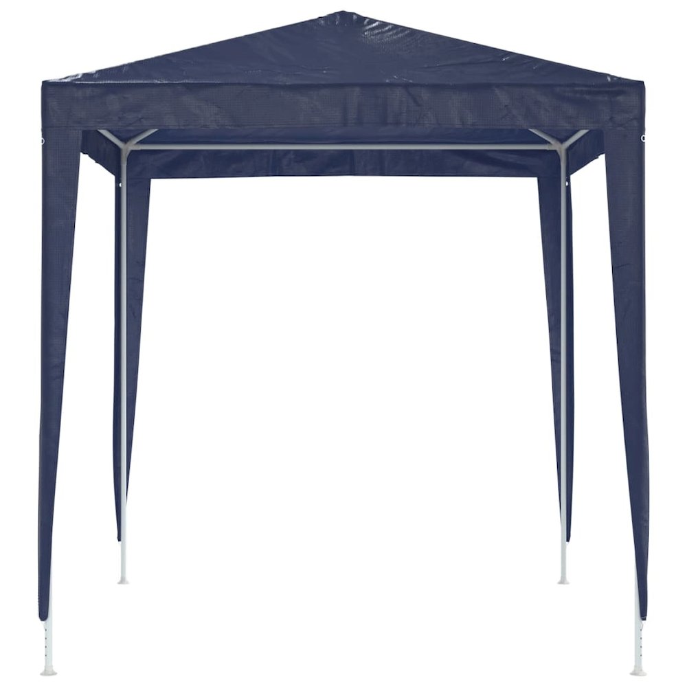 Party Tent Blue Polyethylene 6.6 x 6.6 ft UV-resistant. Picture 4