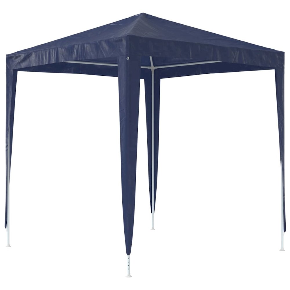 Party Tent Blue Polyethylene 6.6 x 6.6 ft UV-resistant. Picture 5