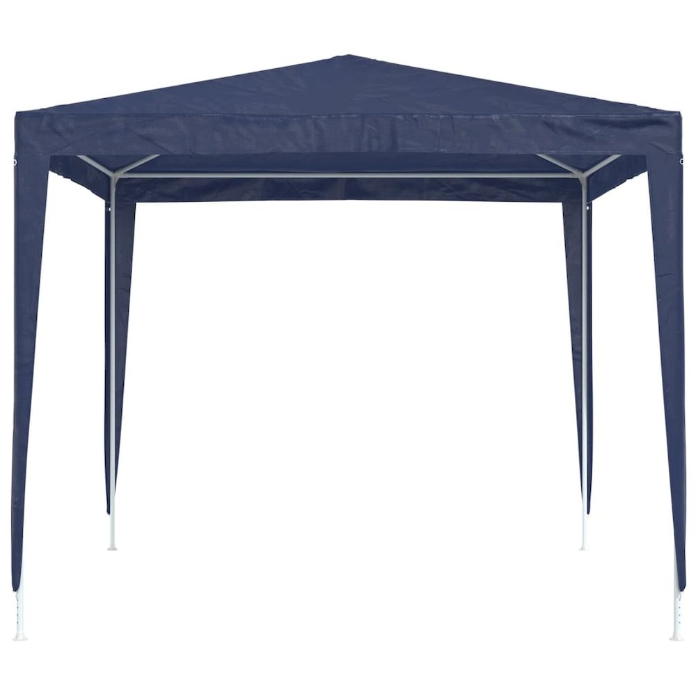 Party Tent Blue Polyethylene, Iron Large UV-resistant materials. Picture 3